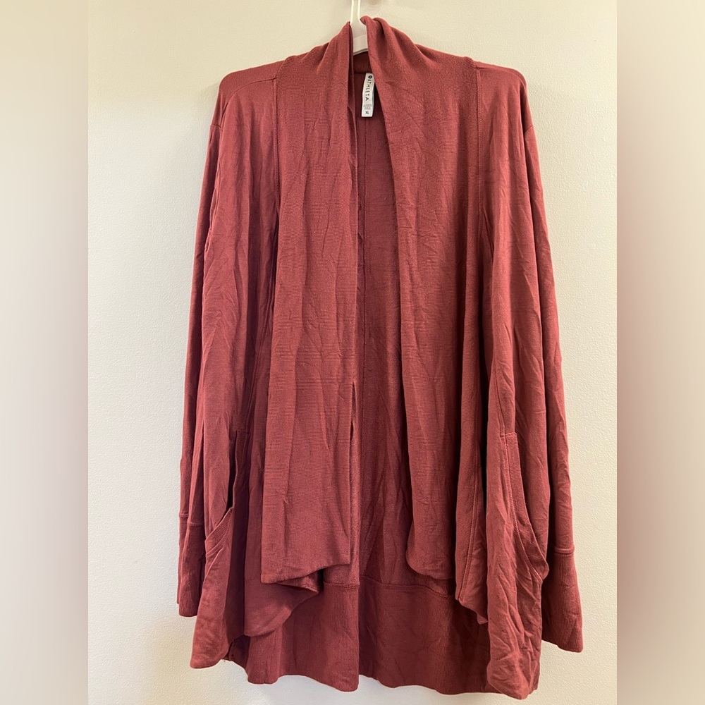 Athleta Open Front Cardigan FH.